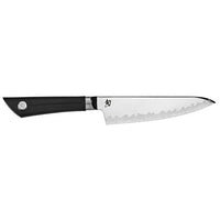 Shun Sora 6 Inch Chef Knife with 16-Degree, Composite Blade Technology NSF Certified, Lightweight and Durable Handcrafted in Japan, VB0723, Metallic