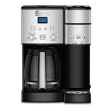 Cuisinart SS-15 12-Cup Coffee Maker and Single-Serve Brewer, Stainless Steel