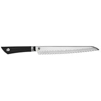 Shun Sora 9 inch Bread Knife, Proprietary Composite Blade Technology, Serrated Edge, NSF Certified, Handcrafted in Japan, VB0705, Metallic
