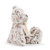 DEMDACO Smiling Mini Giving Bear Brown 8.5 inch Plush Polyester Fabric Stuffed Animal