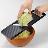 Kyocera Advanced Ceramic Wide Adjustable Slicer with Handguard, Black