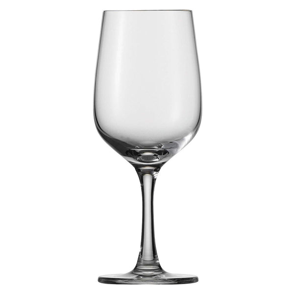 D&V Valore Lead Free, Break-Resistant, European Crystal Glass, White Wine or Tasting Glass, 10.7 Oz, Set of 6
