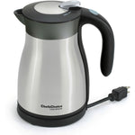 Chef’sChoice International Keep Hot Thermal Electric Kettle, 1.5-Liter, Silver