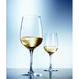 D&V Valore Lead Free, Break-Resistant, European Crystal Glass, White Wine or Tasting Glass, 10.7 Oz