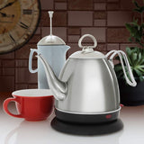 Chantal ELSL37-03M BRS Mia Ekettle Electric Kettle, 32 oz, Brushed Stainless Steel
