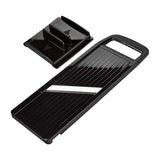 Kyocera Advanced Ceramic Wide Adjustable Slicer with Handguard, Black