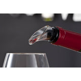 The Original Vacu Vin Wine Saver with 2 Vacuum Stoppers and 2 Wine Servers - Stainless Steel
