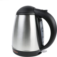 Chef’sChoice 677 Cordless Electric Kettle Easy Pour Lightweight 1500 Watts and Faster than Microwave No Mineral Build-up with Concealed Heating Element Brushed Stainless Steel, 1.7-Liter, Silver