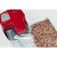 Oliso Pro VS95A (Red) Smart Vacuum Sealer Starter Kit