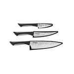 Kai ABS0370 Luna 3 Piece Essential Knife Set with Matching Sheaths