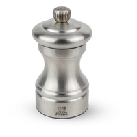 Peugeot 33033 Bistro Chef Pepper Mill, 10cm/4", Stainless Steel