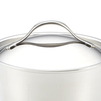 ANOLON 6.5-QT. Covered Stockpot, Stainless Steel