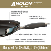 ANOLON Cookware Set, Graphite