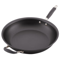 ANOLON 14" Skillet With Helper Handle, Gray